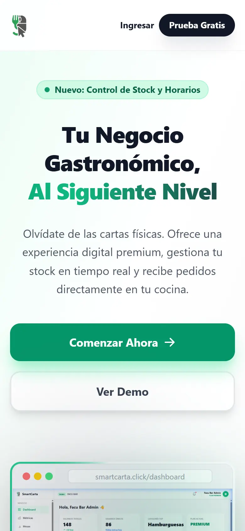 SmartCarta en mobile