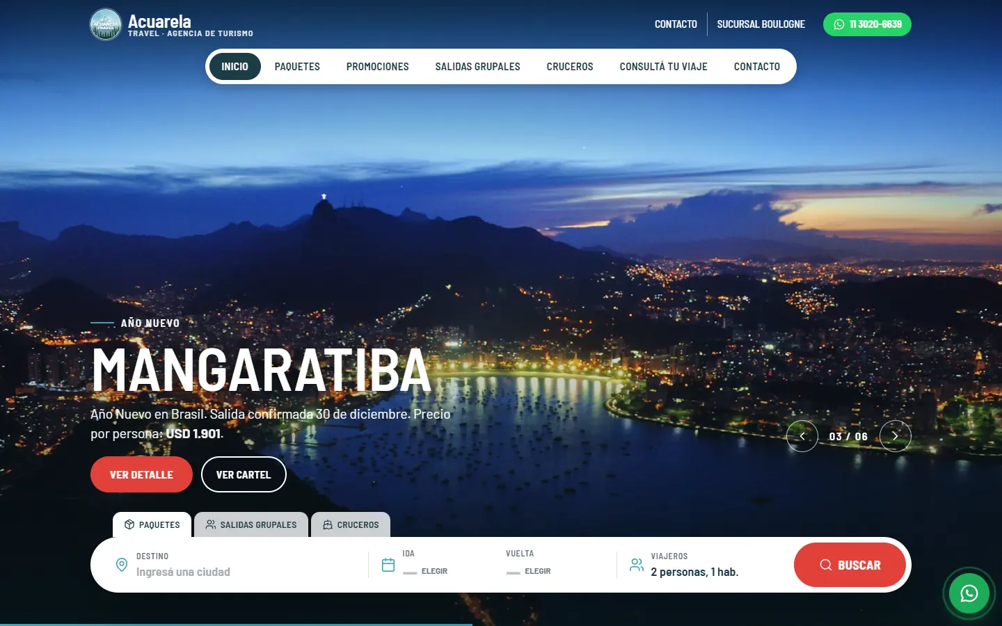 Acuarela Travel en escritorio